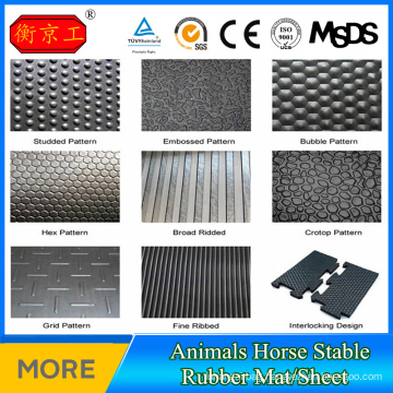 Low Price Free Sample Cow Stall rubber waterproof flooring Mat